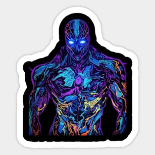 Pop Culture Hero | Demon | Pop Art | Sci Fi | Comic | Super Hero Sticker